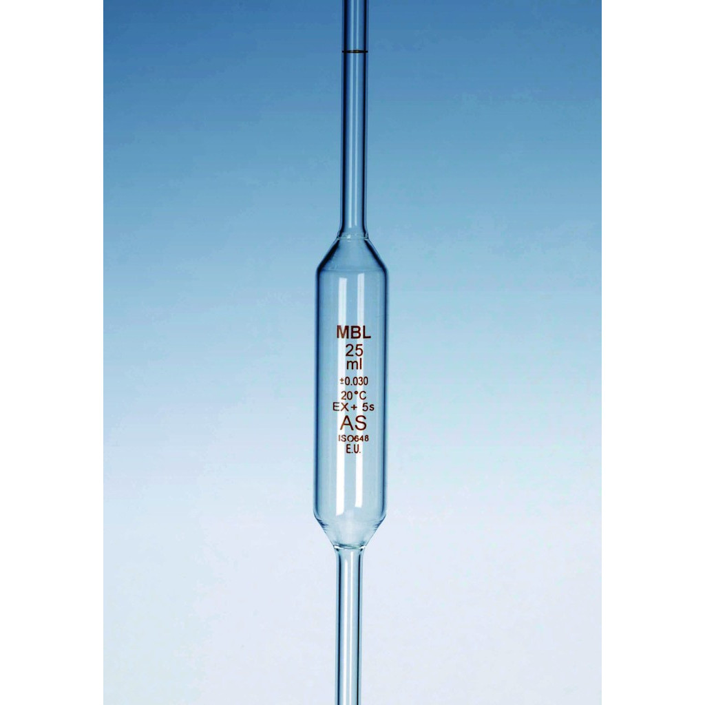 Pipette graduée en verre 2 ml - Matériel de laboratoire