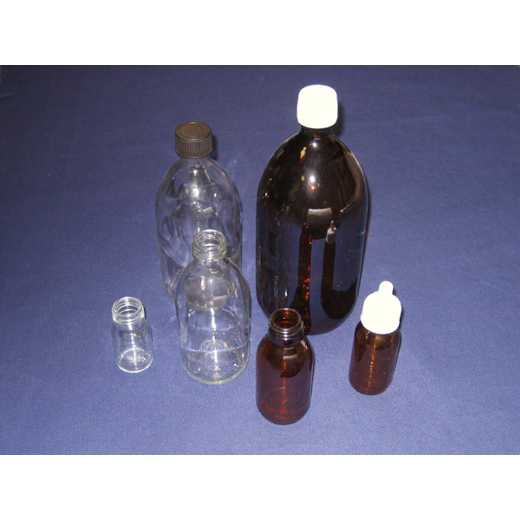 Flacon à pipette - Verre ambré - 50 ml - Salvia Nutrition