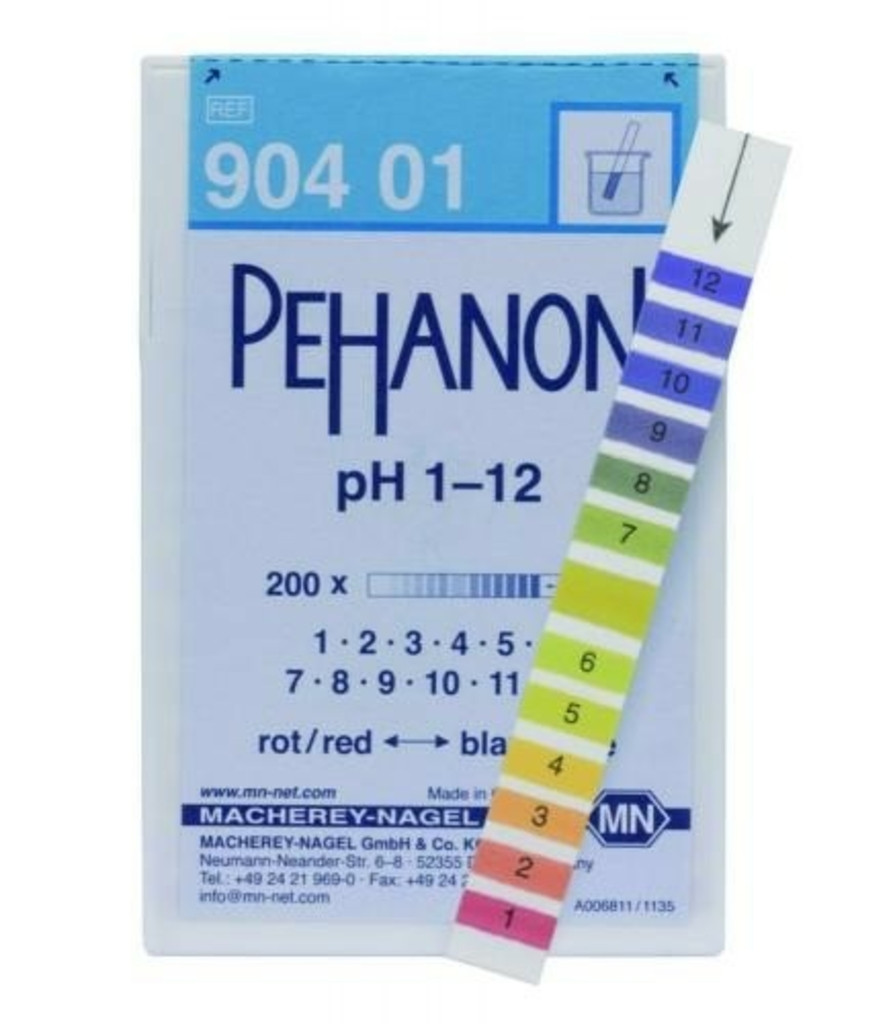 Papier indicateur pH PEHANON® en bandelettes