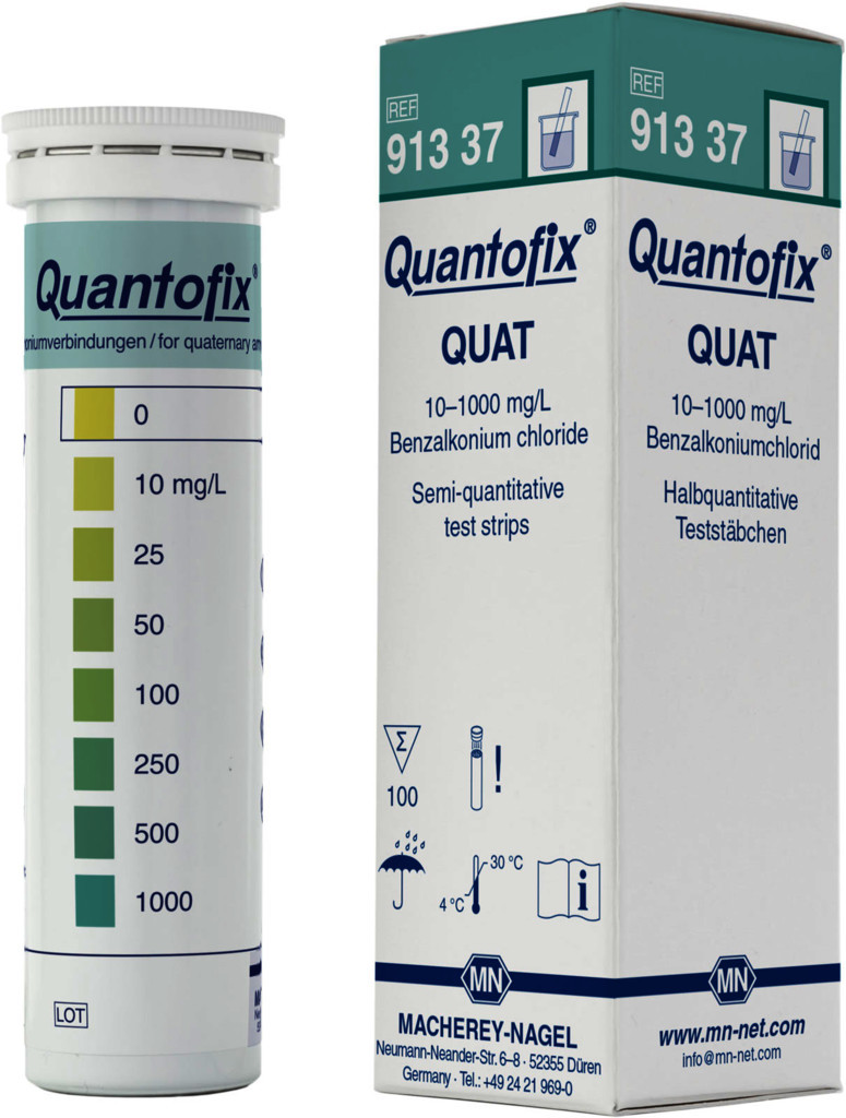 100 tests bandelettes de nitrates QUANTOFIX