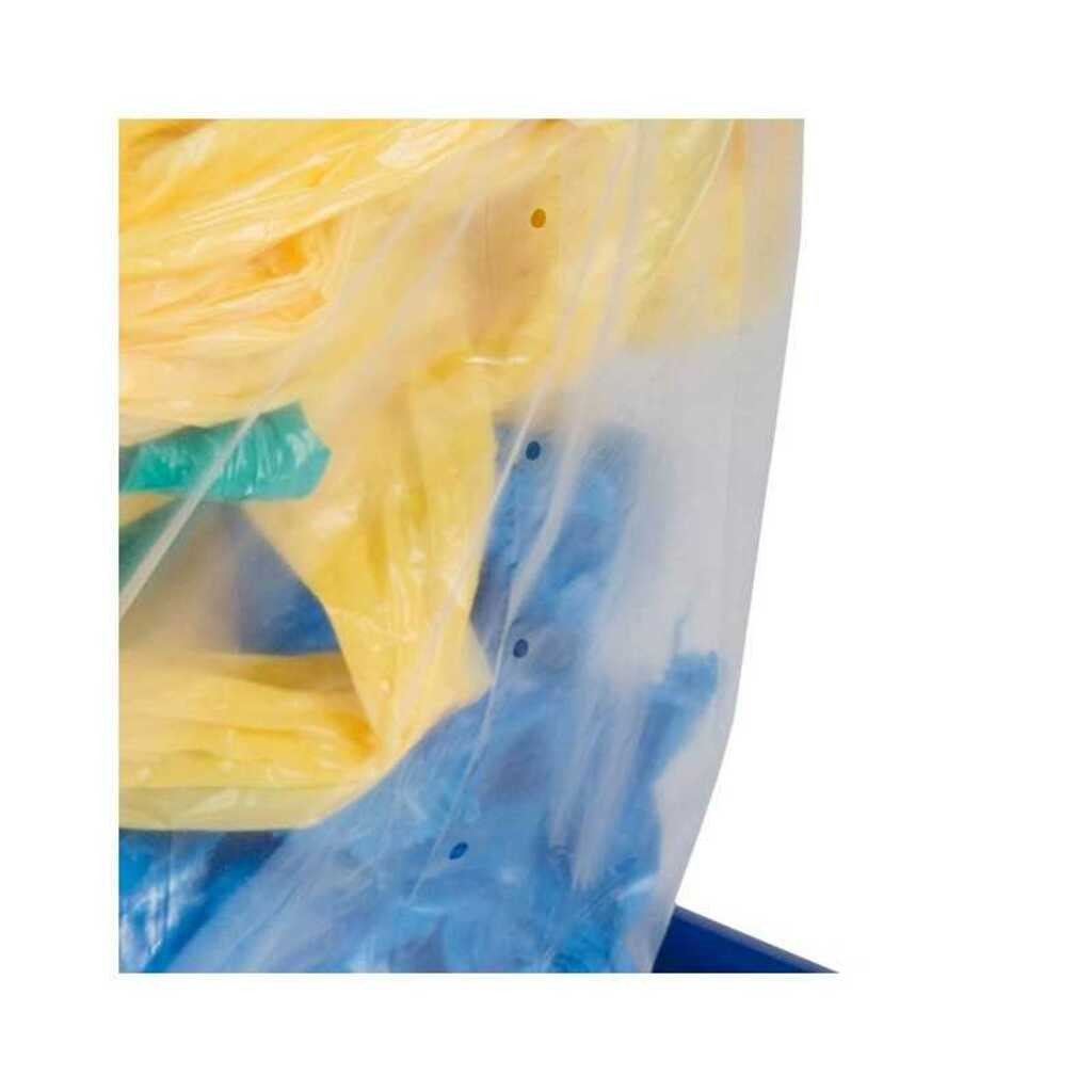 SAC PEBD NATUREL PERFORE D.370X600MM EP.600UM PACK X3000
