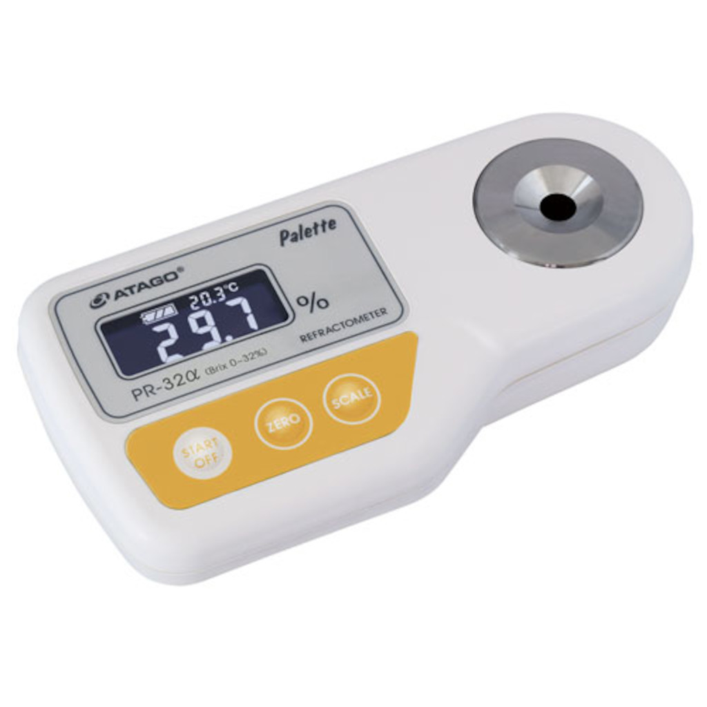 Fdit Densimètre d'alcool numérique Réfractomètre Brix Meter Réfractomètre  portable léger Outil de mesure du volume d'alcool