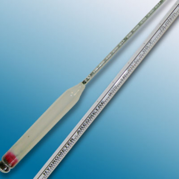 DENSIMETRE STANDARD 1200/1300 EN 1G/L 20'C-L300MM