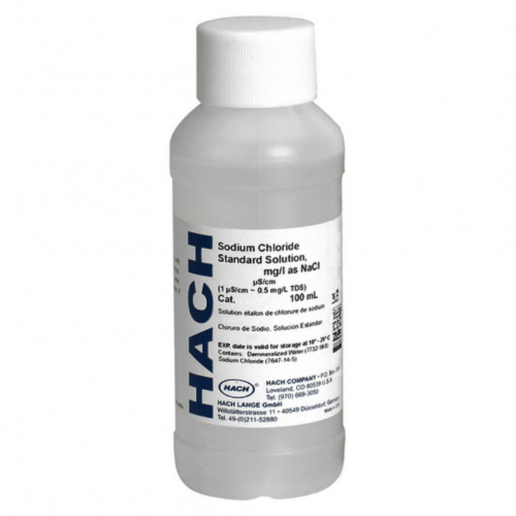 SOLUTION STANDARD CONDUCTIVITE 1990uS HACH 210542 - 100ML