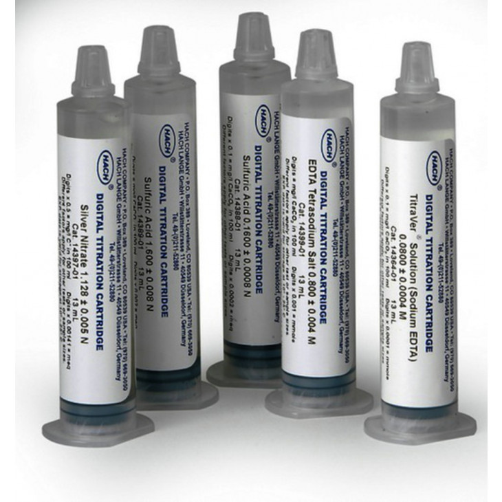CARTOUCHE TITRATION SODIUM HYDROXYDE HACH 1437901-1.600N