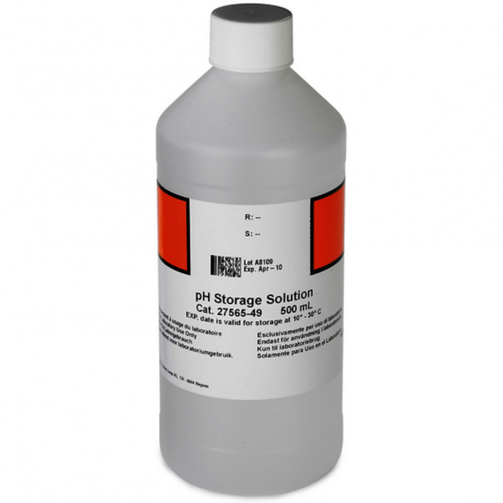 SOLUTION DE CONSERVATION POUR ELECTRODES HACH 2756549 -500ML