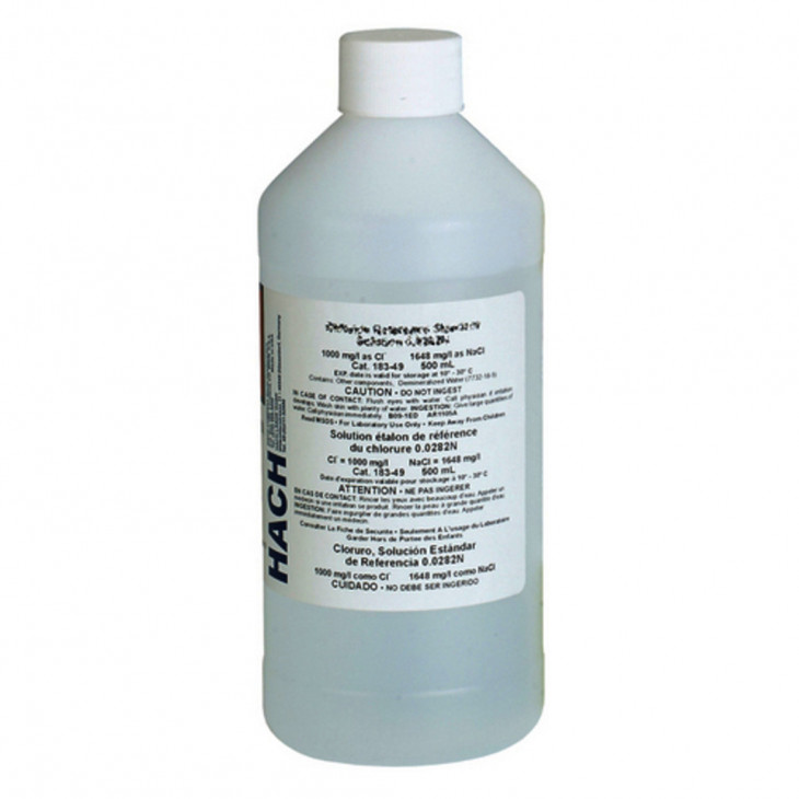 SOLUTION TAMPON DURETE 1 PH 10,1 HACH 42449 - 500ML