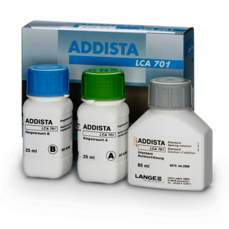 SOLUTION ADDISTA HACH LCA701 POUR PB,FE,CU,NI,SU,ZN