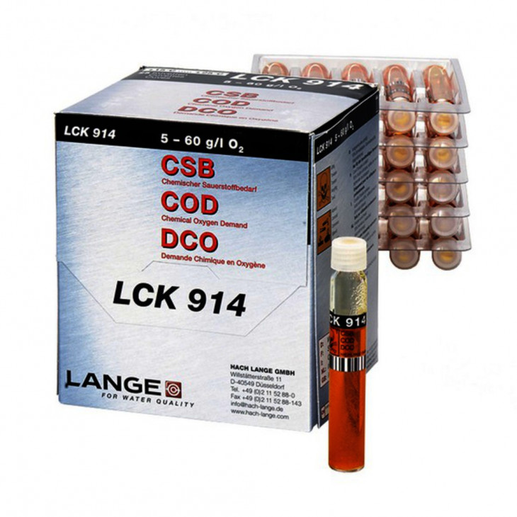 TEST EN CUVE DCO 5-60 G/L LCK914 - PACK DE 25