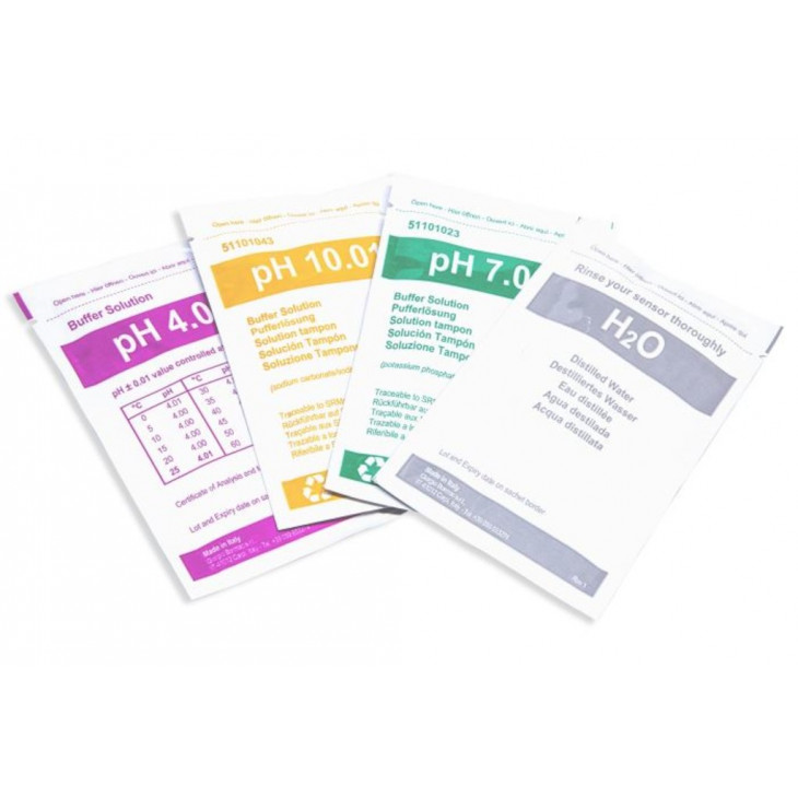 SOLUTION TAMPON HUMEAU PH 4,01 20 SACHETS DE 25ML