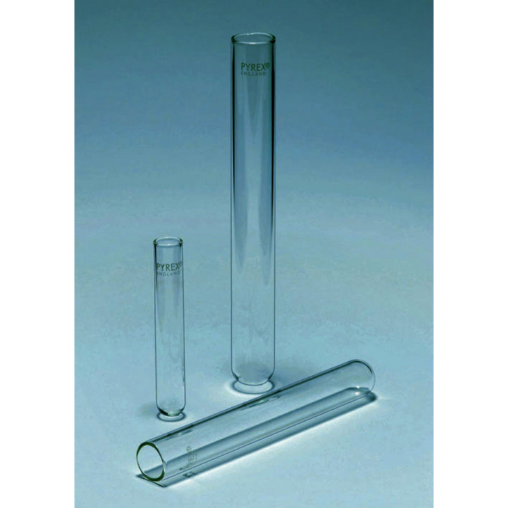 Tubes à essai, bord droit, verre PYREX® - Materiel pour Laboratoire