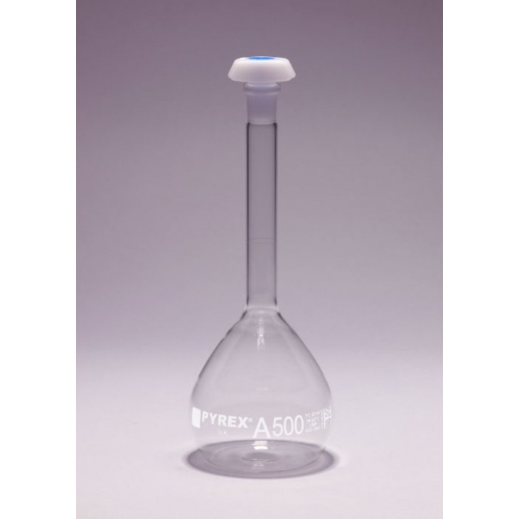 FIOLE JAUGEE BOUCHEE CL.A 500 ML + CERTIFICAT - PACK DE 2