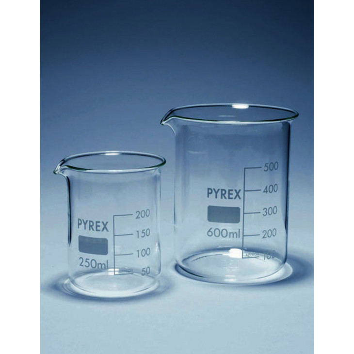 BECHER A BEC FORME BASSE PYREX 10ML - PAR 10