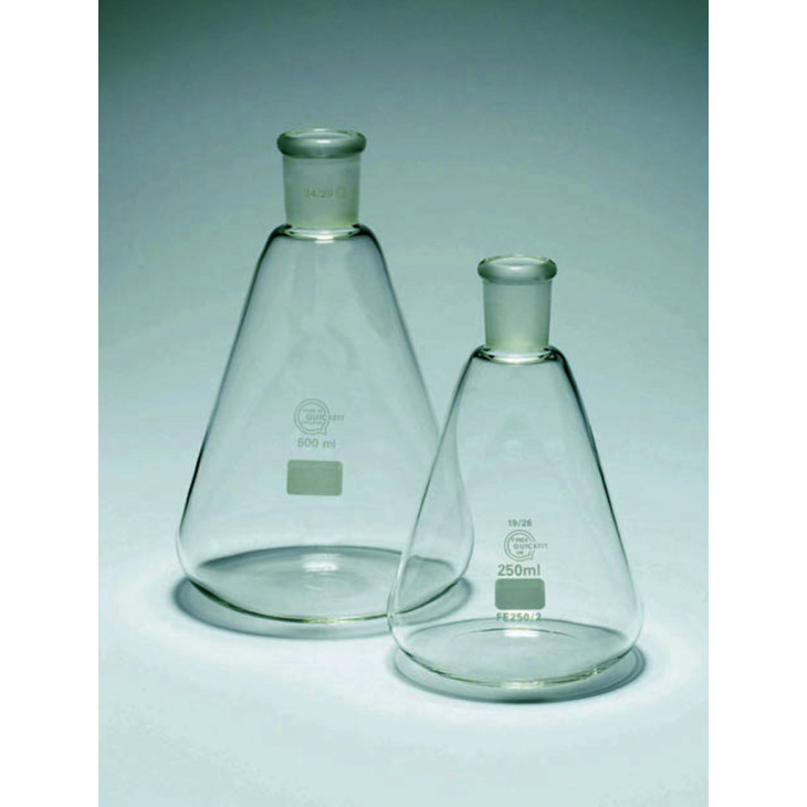FIOLE CONIQUE COL RODE 19/26 PYREX 50ML-X5