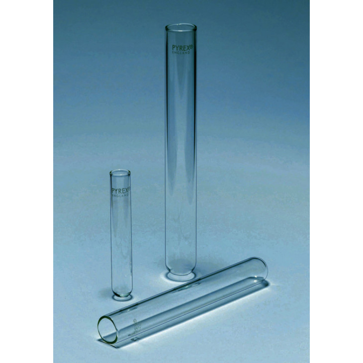 TUBE A ESSAI BORD DROIT PYREX 17ML 16X125MM-X100