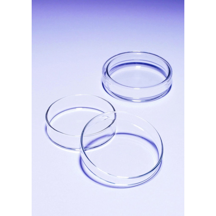 BOITE DE PETRI EN VERRE PYREX D.60MM H.20MM PACK-10