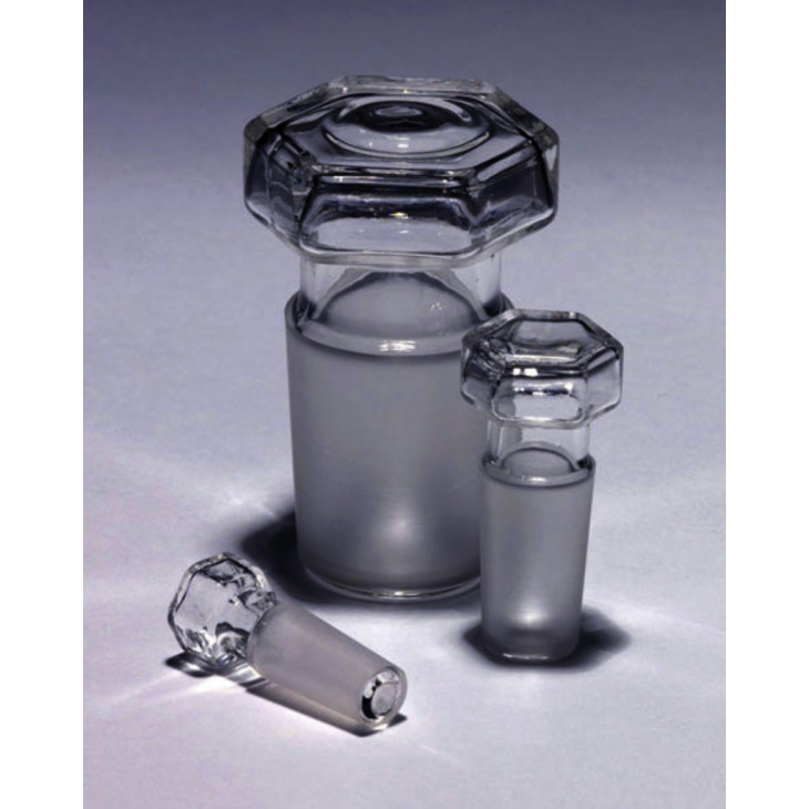 BOUCHON CREUX EN VERRE CN29/32 LONGUEUR "B" - PACK DE 5