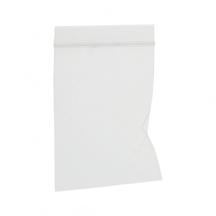 SACHET DE PRELEVEMENT EN PE A GLISSIERE D.180X250MM - P.1000