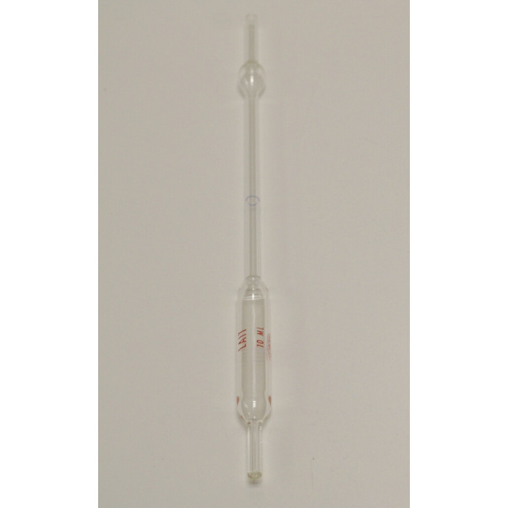 PIPETTE A LAIT 10 ML POINTE CAPILLAIRE POUR EXTRAIT SEC