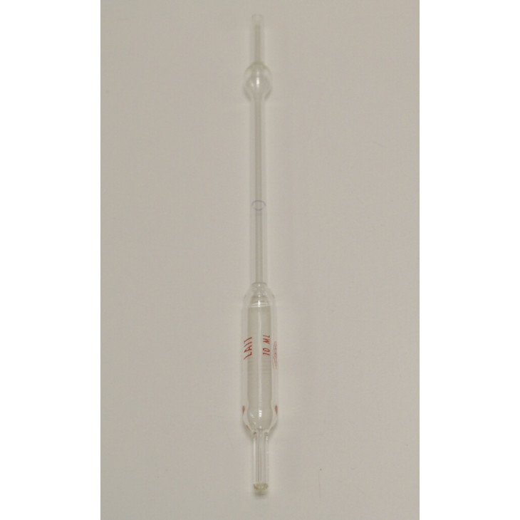 PIPETTE A LAIT 10 ML POINTE CAPILLAIRE POUR EXTRAIT SEC