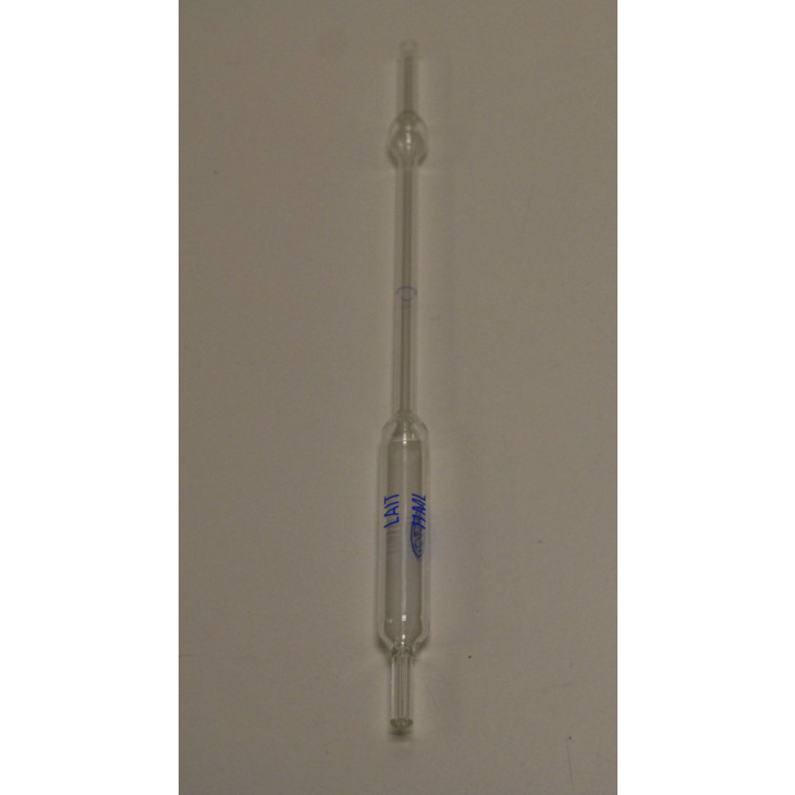 PIPETTE A LAIT DE 11 ML POINTE CAPILLAIRE POUR MG EN G/L