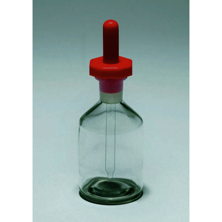 FLACON COMPTE-GOUTTES+PIPETTE VERRE BORO. MBL 100ML-X10 - Labo