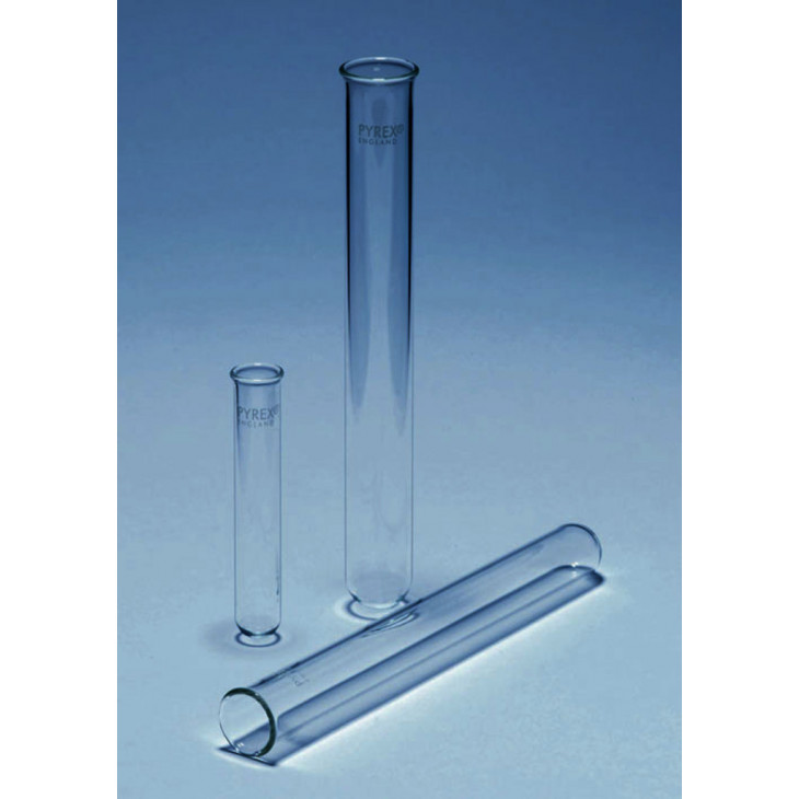 TUBE A ESSAI BORD EVASE PYREX 34ML 18X150MM-X100