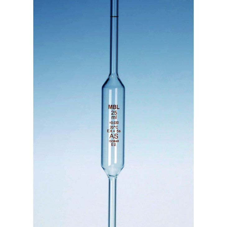 Pipette graduée en verre 50 ml - Matériel de laboratoire