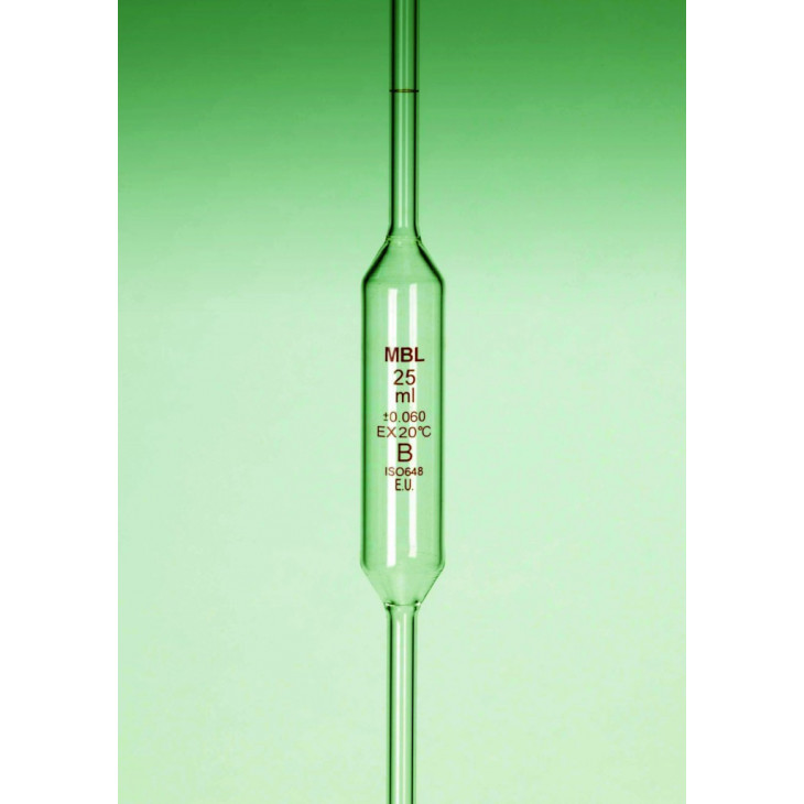 PIPETTE JAUGEE MBL VERRE 1 TRAIT CLASSE B 1ML-PAR 5