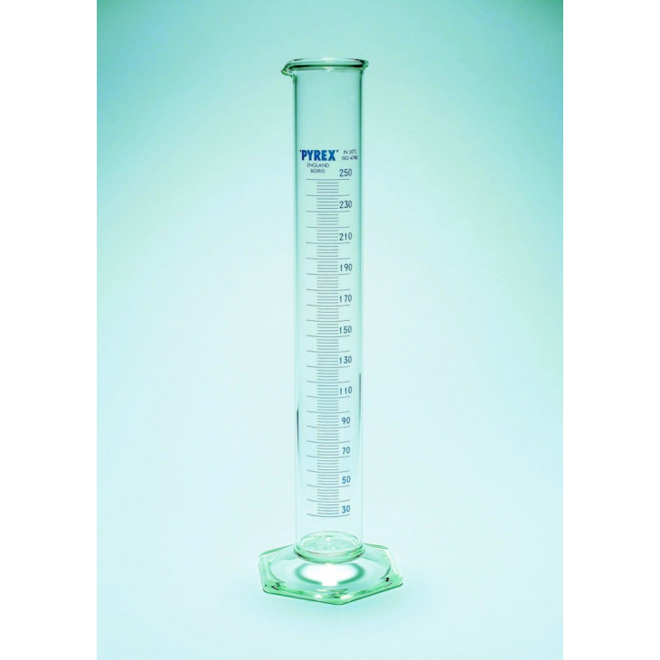 EPROUVETTE FORME HAUTE VERRE EPAIS PYREX CL. B 1000ML - X2