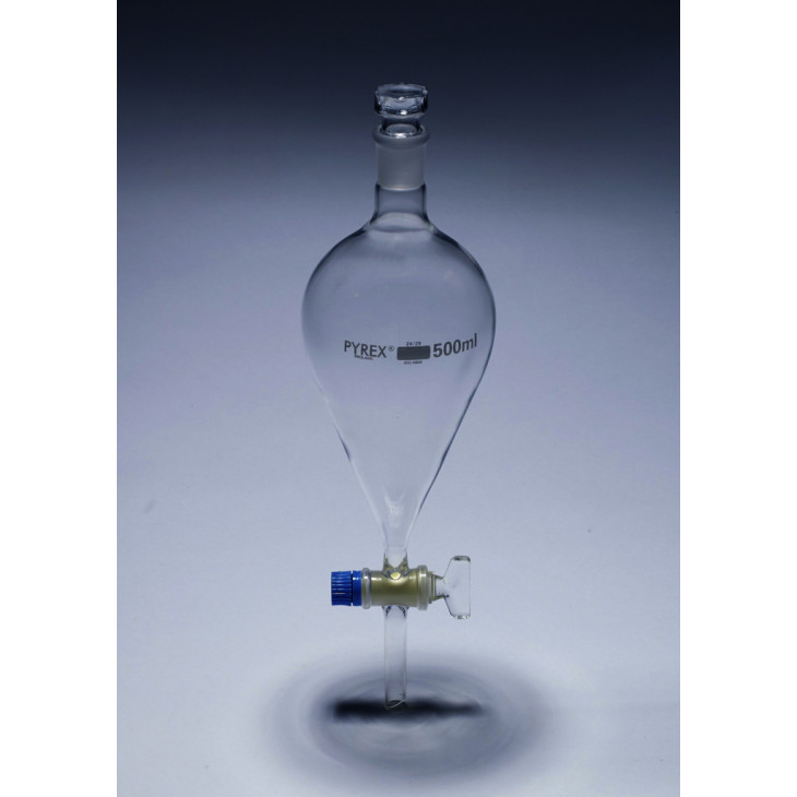 AMPOULE A DECANTER POIRE PYREX BOUCHON CLE 100ML