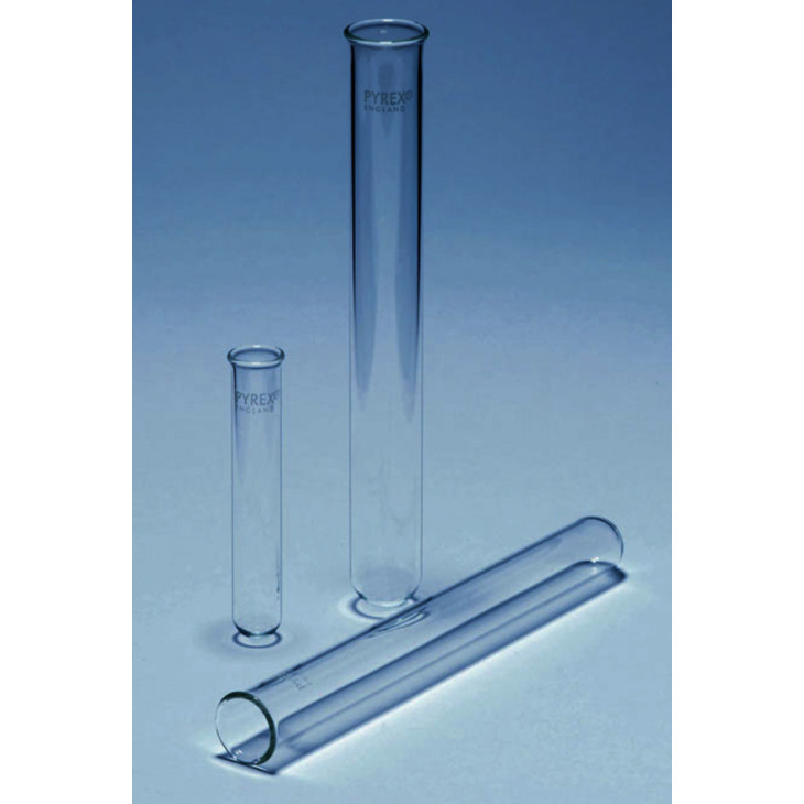 TUBE A ESSAI BORD EVASE PYREX 18ML 16X125MM-X100