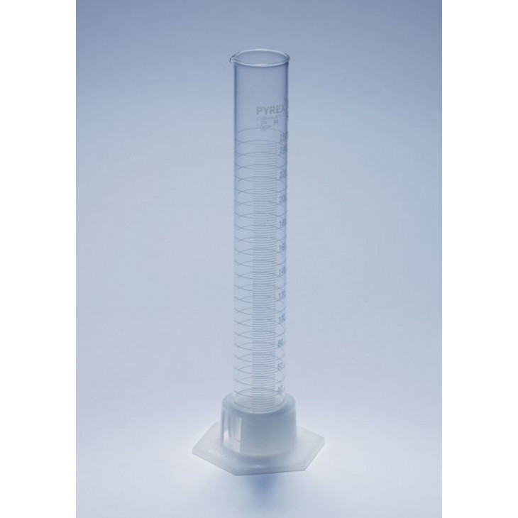 EPROUVETTE EN VERRE PYREX AVEC PIED AMOVIBLE CAP.50ML - P.2