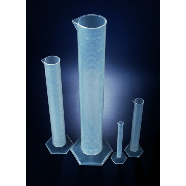EPROUVETTE AZLON PP CL.B GRAD. MOULEE 500ML