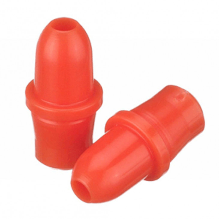 POINTE COMPTE-GOUTTES EN PE ROUGE D.20MM - PACK DE 100