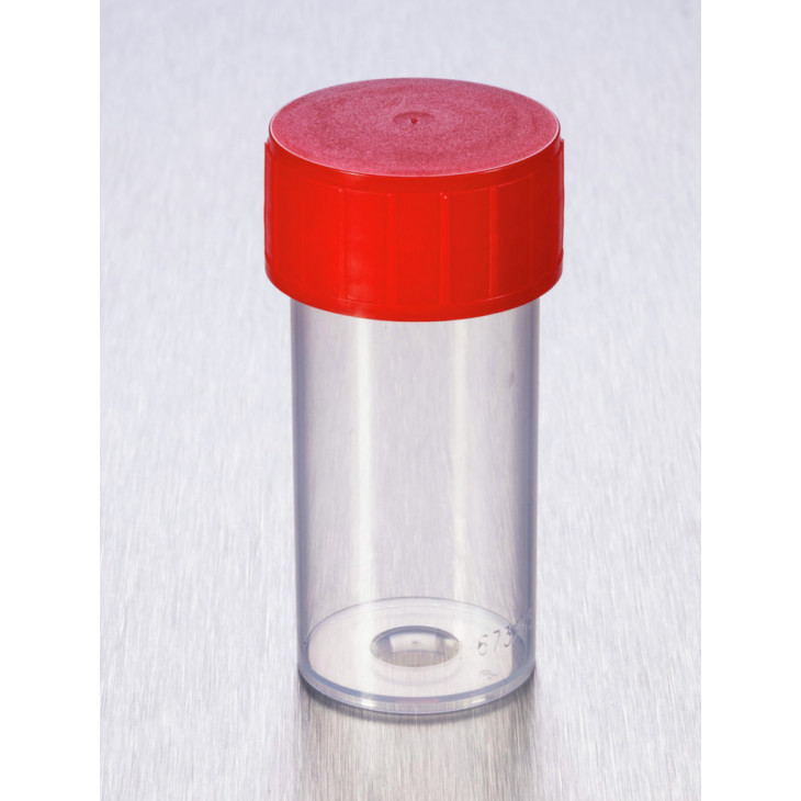 POT PPC ASEPTIQUE 40ML TP30 A BOUCHON ROUGE - X 1000