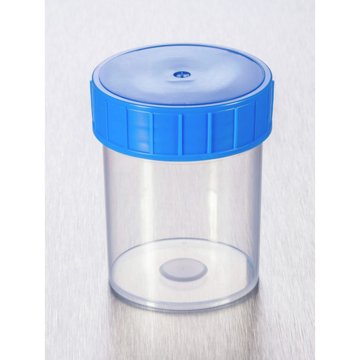 POT PPC ASEPTIQUE 125ML TP50 A BOUCHON BLEU - X 380