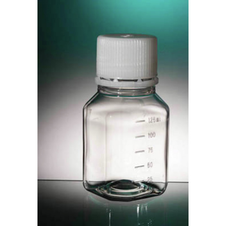 FLACON OCTOGONAL 125ML PET STERILE - CARTON DE 336