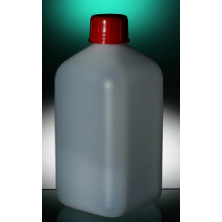 FLACON CARRE PROPRE EO 500 ML CAPE VIS ROUGE SEPAREE PAR 100