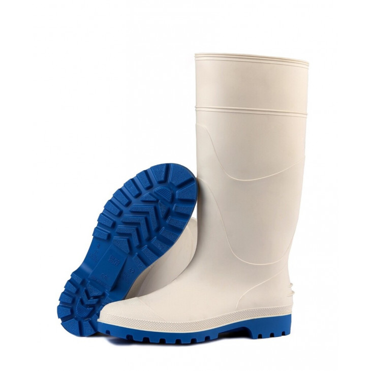 BOTTE BLANCHE CAOUTCHOUC POINTURE 39