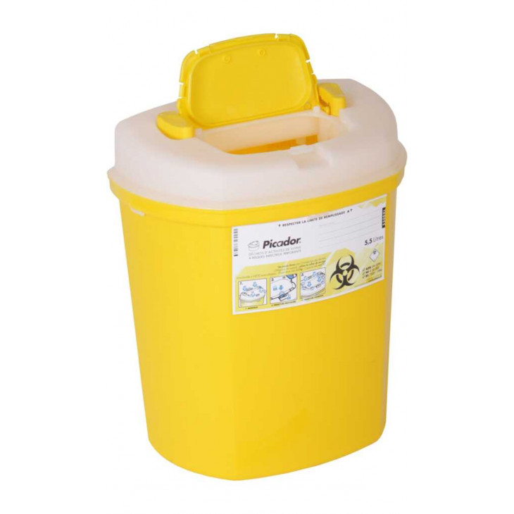 COLLECTEUR DE DECHETS AIGUILLES DASRI PICADOR 1,5L