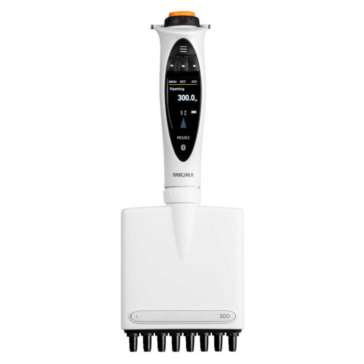 MICROPIPETTE PICUS 8 CANAUX VOLUME VARIABLE 10-300µL