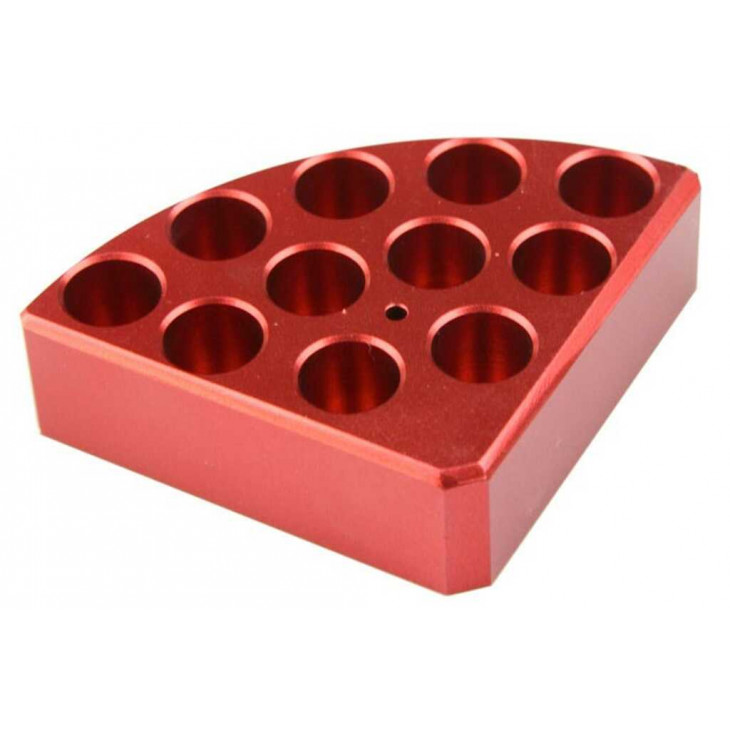 BLOCS CHAUFFANTS ROUGE 11 PLACES DE 4ML DIAM. 15,2 MM HUMEAU