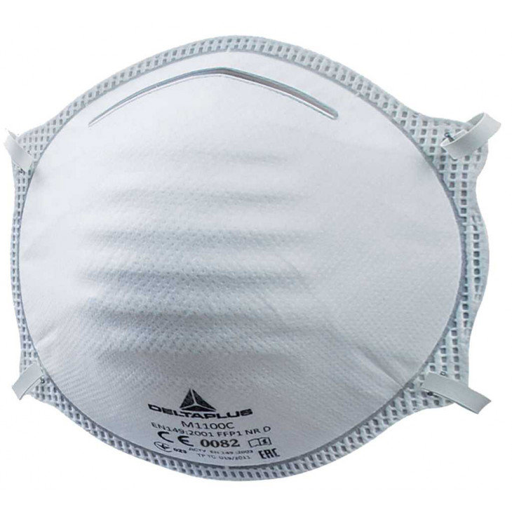 MASQUE RESPIRATOIRE SANS VALVE FFP1 - PACK X20