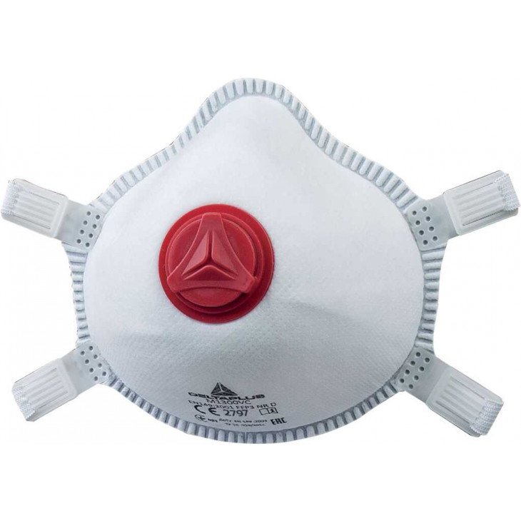 MASQUE RESPIRATOIRE AVEC VALVE FFP3 - PACK X5