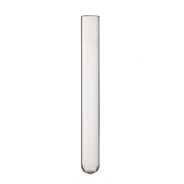 TUBES A ESSAI EN VERRE SODO A BORD LISSE D.18X180MM - PACK X100