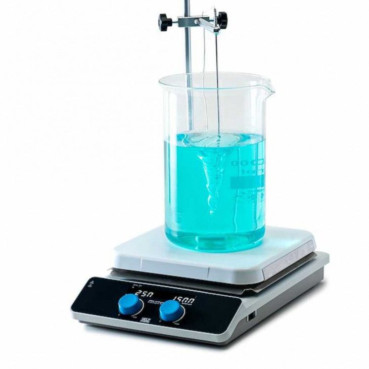 AGITATEUR MAGNETIQUE CHAUFFANT VELP AREC 10 KIT SONDE, HELICE 115V 25L