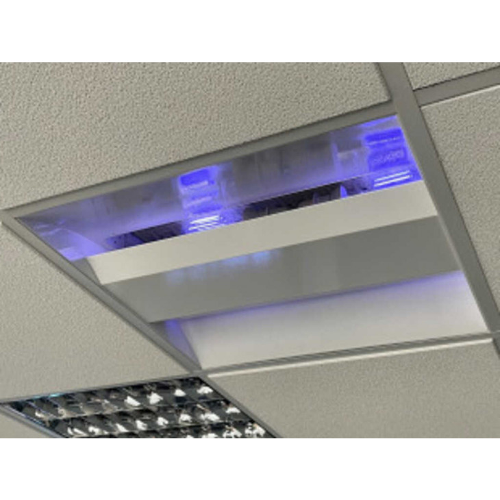 DESINSECTISEUR PLAFONNIER LED A GLU LAMPE 2X5W UVA