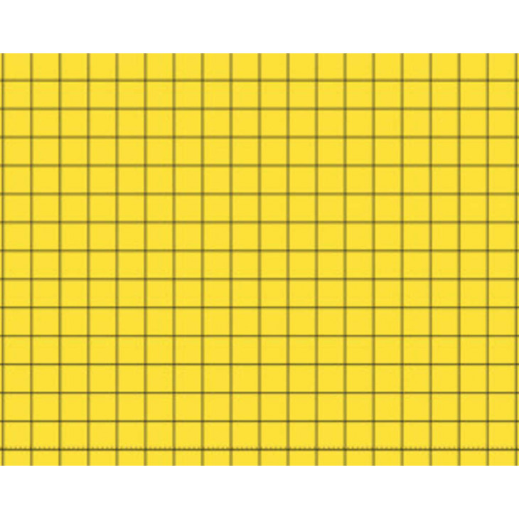PLAQUE DE GLU 345X610MM CARTON JAUNE 1 FACE QUADRILLEE X6