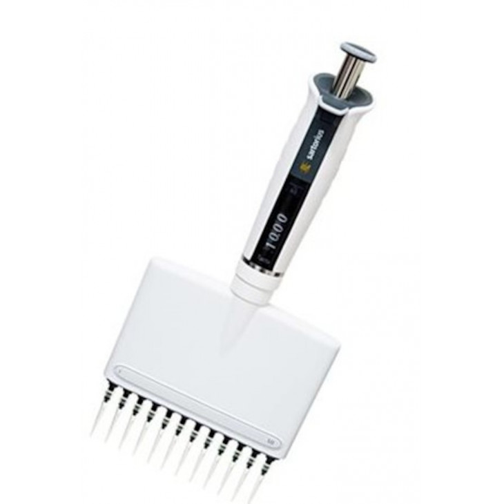 MICROPIPETTE SARTORIUS TACTA 12 CANAUX 0,5 A 10 UL